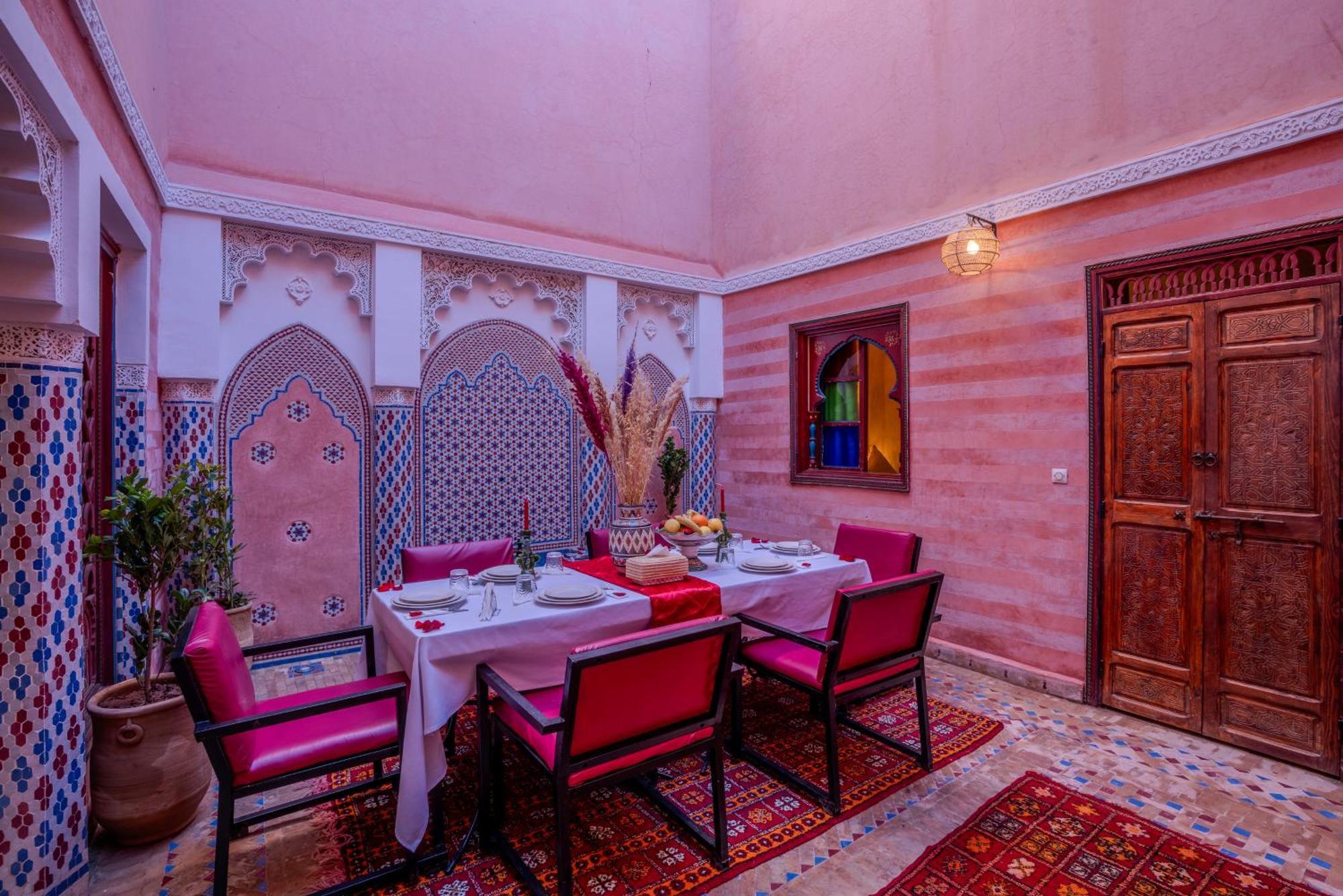 Riad Le Graff Pink Marrakesh Esterno foto