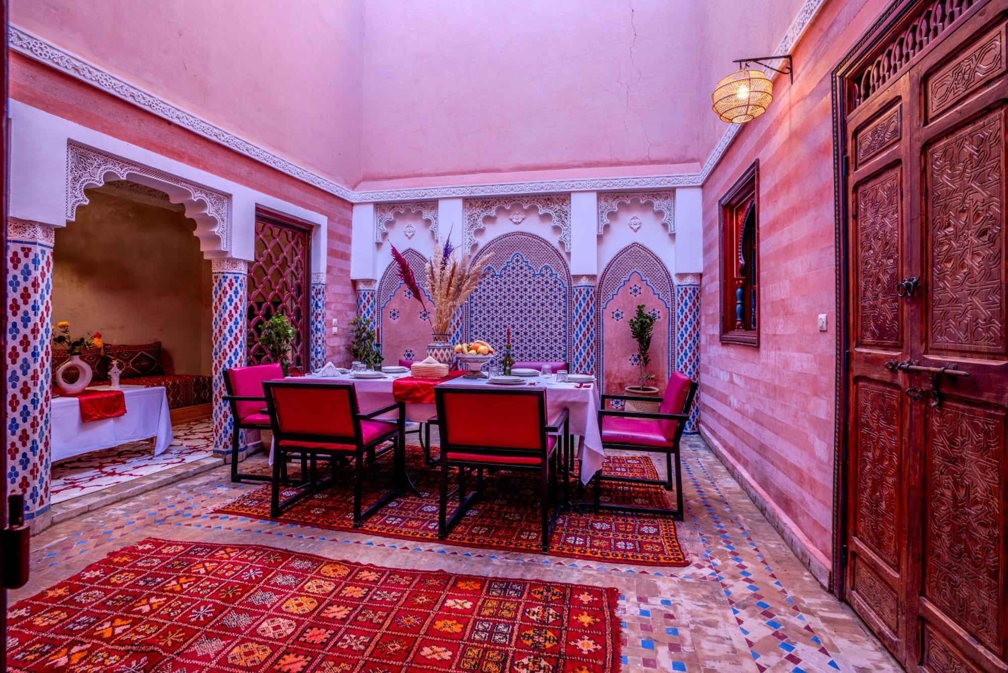 Riad Le Graff Pink Marrakesh Esterno foto