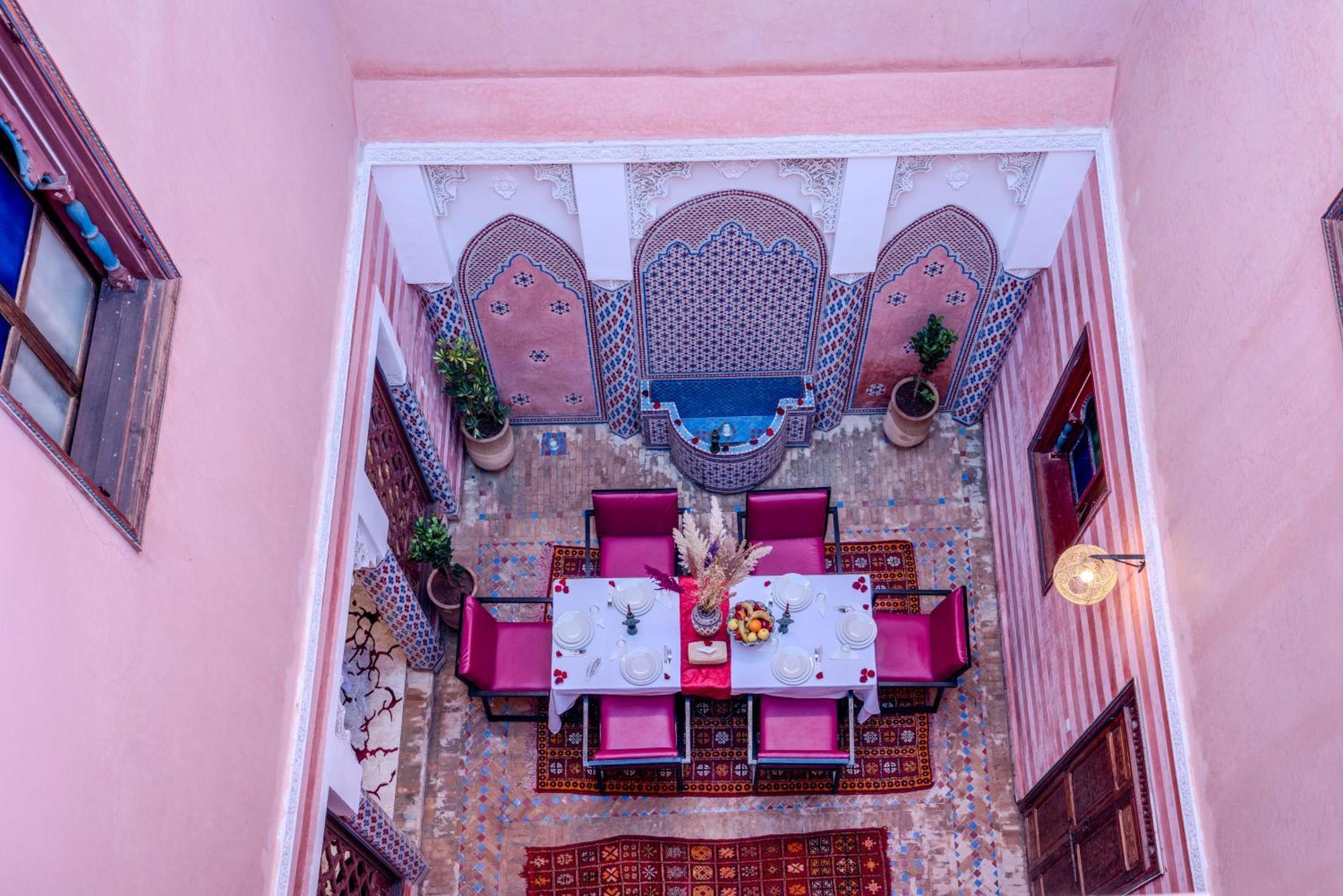 Riad Le Graff Pink Marrakesh Esterno foto