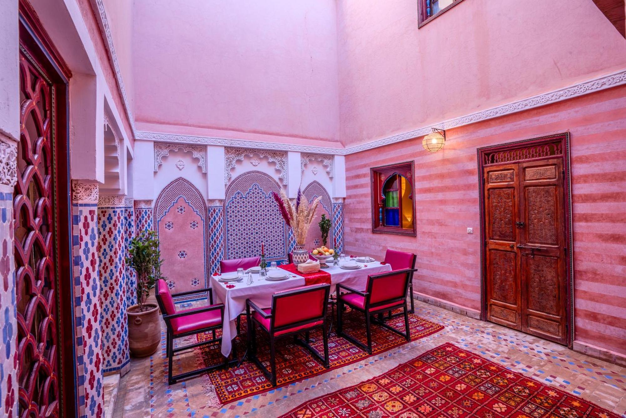 Riad Le Graff Pink Marrakesh Esterno foto