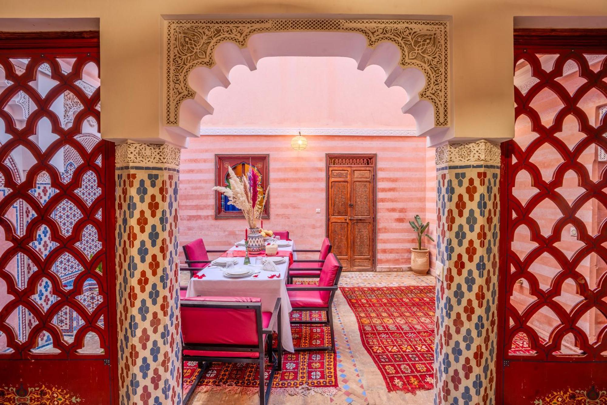 Riad Le Graff Pink Marrakesh Esterno foto