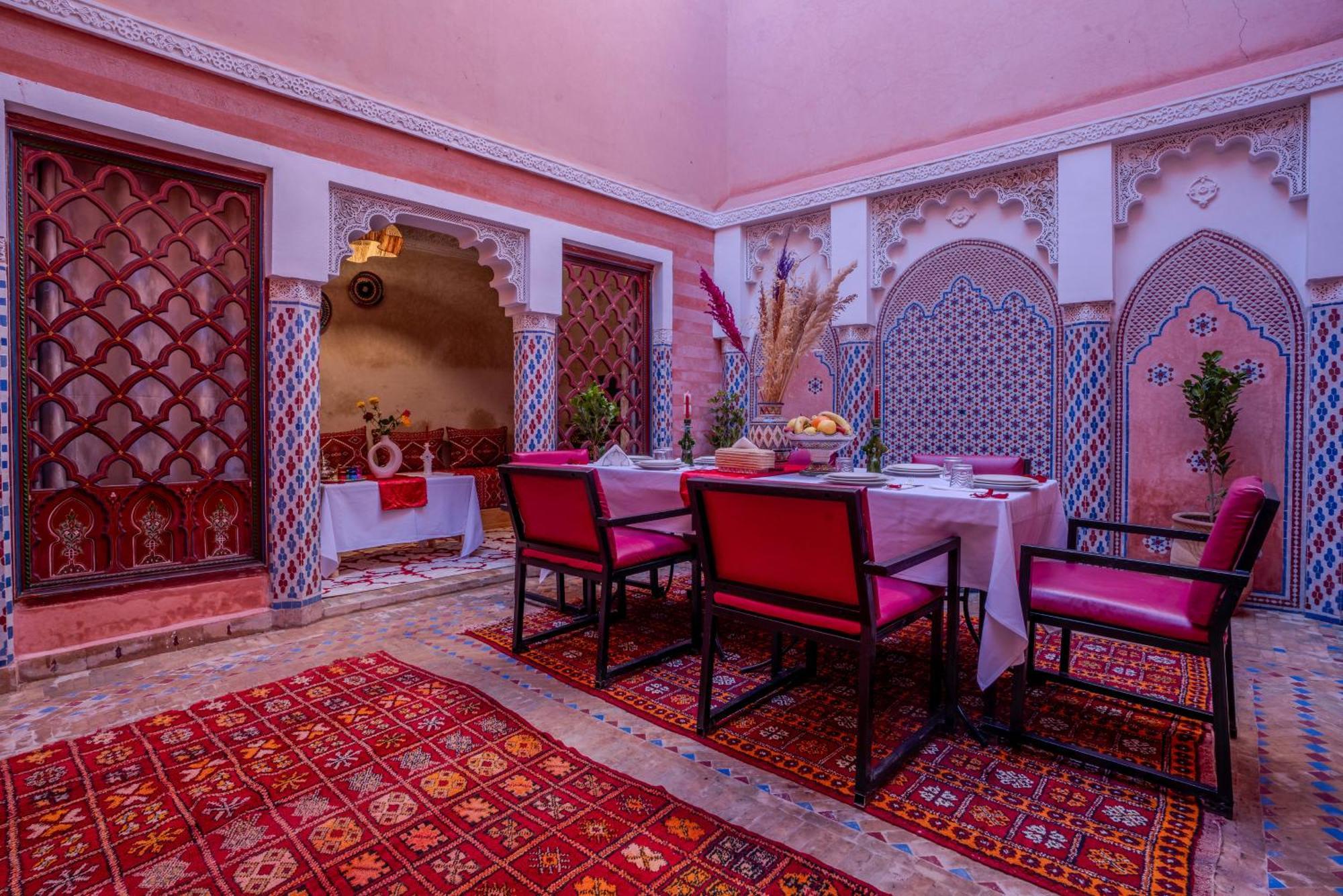 Riad Le Graff Pink Marrakesh Esterno foto